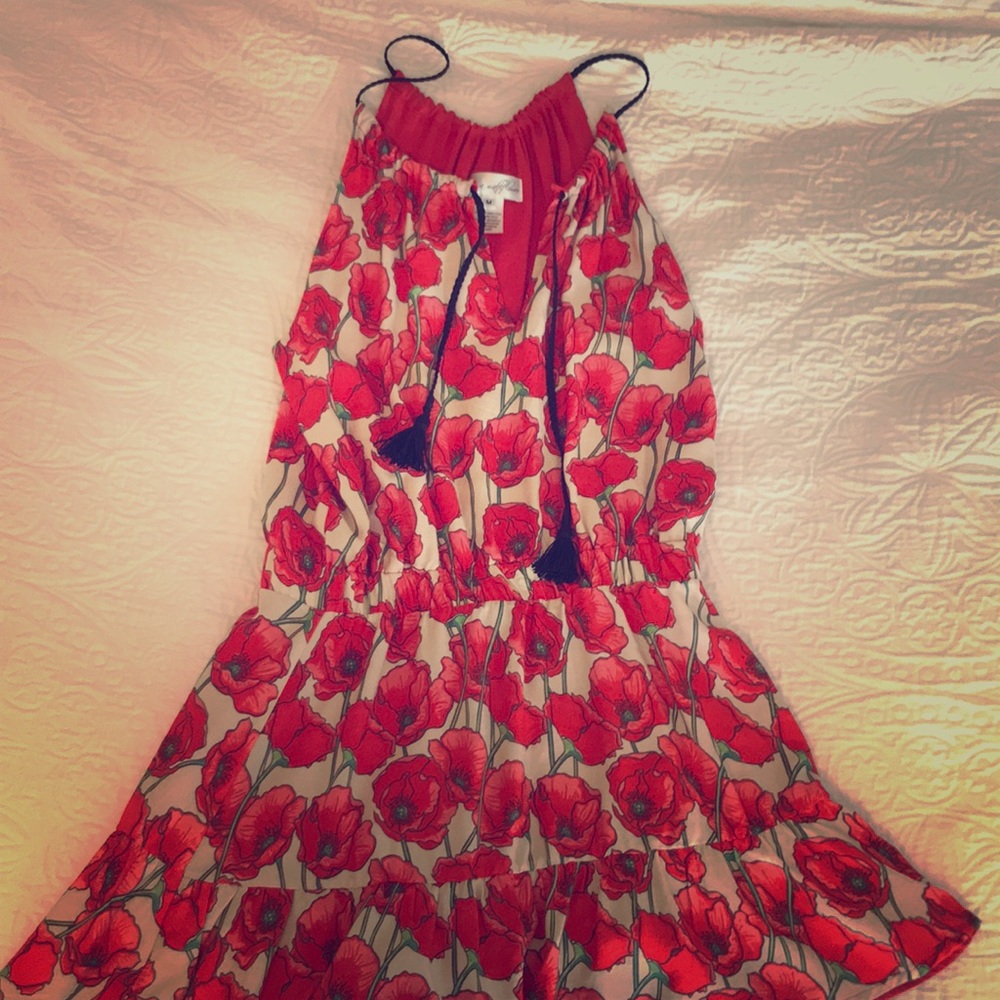 Poppy Flower Dress